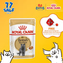 Royal Canin Feline Breed Nutrition Adult British Shorthair Wet Cat Food 85g (12 pouches)