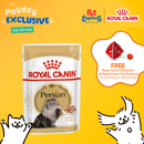 Royal Canin Feline Breed Nutrition Adult Persian Wet Cat Food 85g (12 pouches)