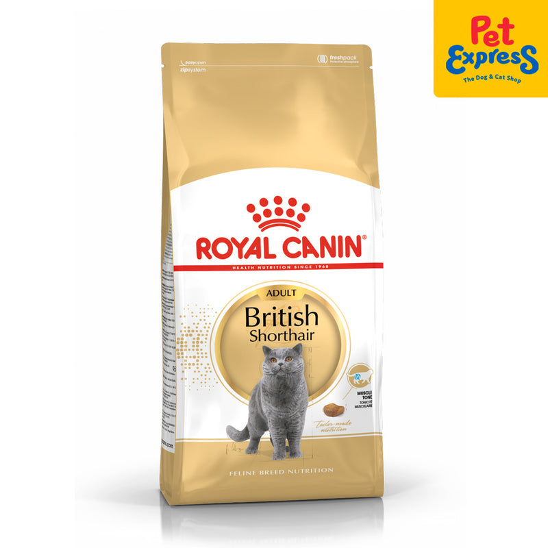 Royal Canin Feline Breed Nutrition Adult British Shorthair Dry Cat Food 2kg
