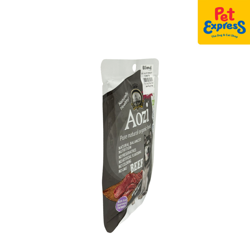 Aozi Beef Wet Dog Food 100g (15 pouches)  Pet Express