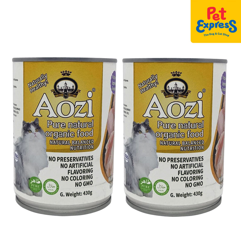 Aozi Chicken Wet Cat Food 430g (2 cans)