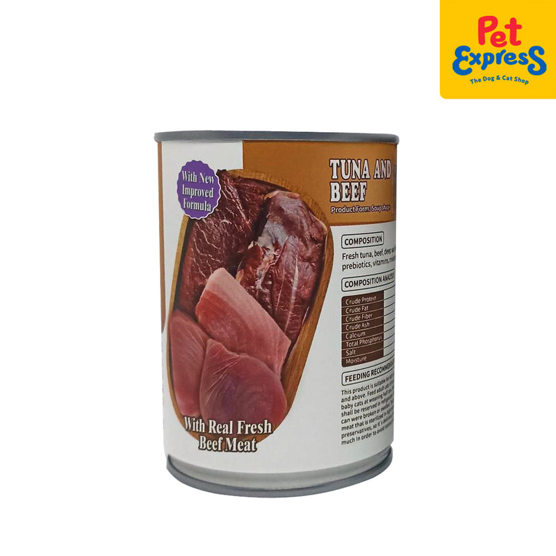 Aozi Tuna and Beef Wet Cat Food 430g (2 cans)