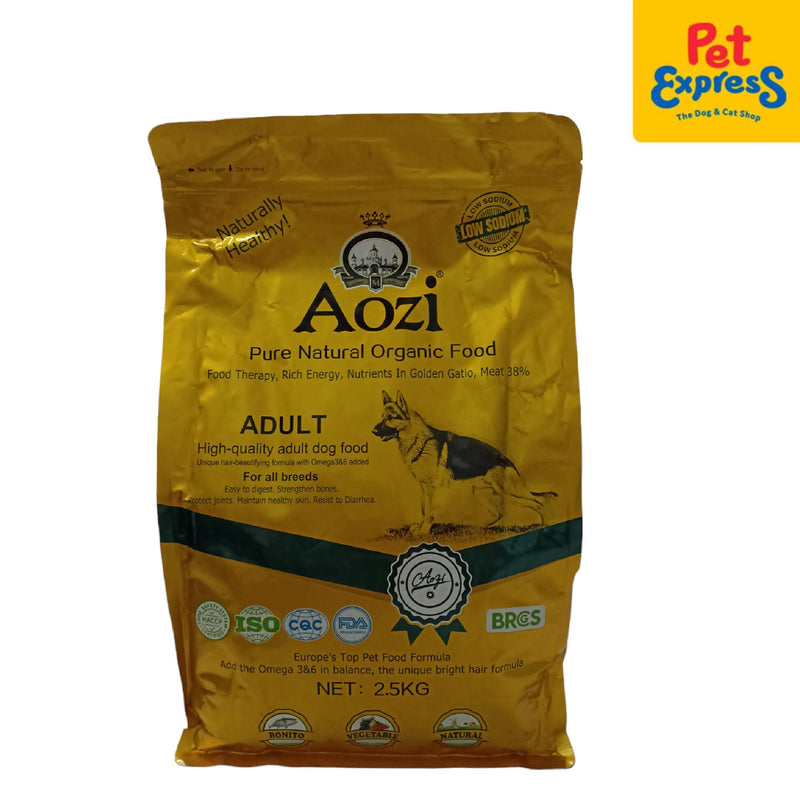 Aozi Adult Gold Dry Dog Food 2.5kg