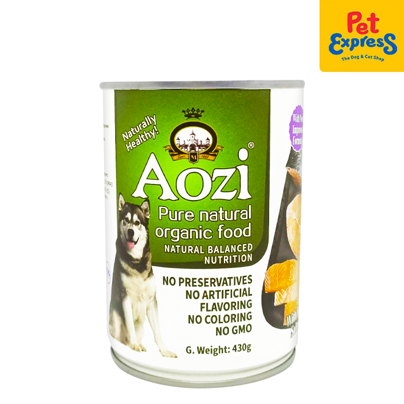 Aozi Salmon Wet Dog Food 430g (2 cans)