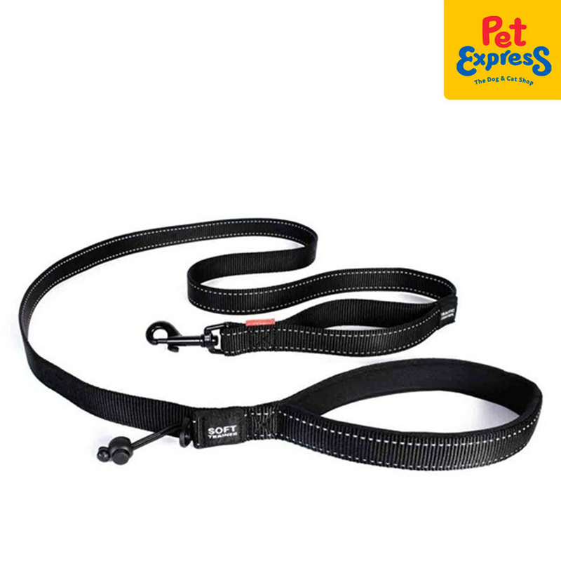 EzyDog Soft Trainer Standard Dog Leash Black