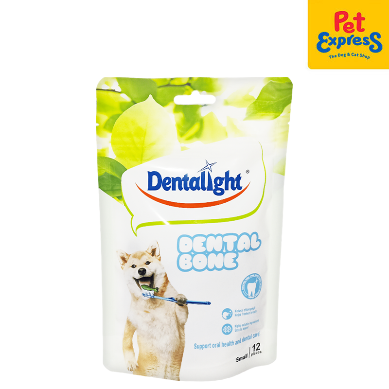 Dentalight Dental Bone Small Dog Treats 12 pcs 90g