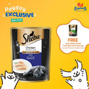 Sheba Adult Chicken Premium Loaf Wet Cat Food 70g (12 pouches)