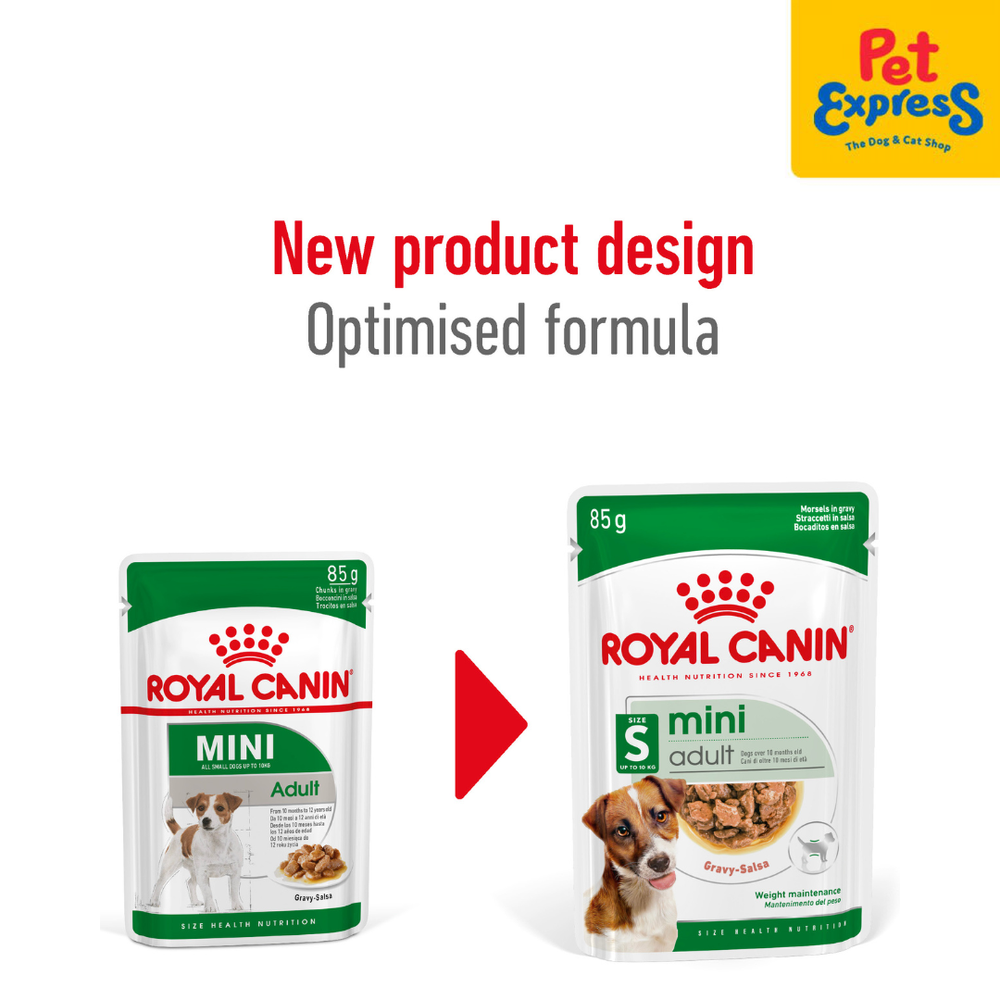 Royal Canin Size Health Nutrition Adult Mini Wet Dog Food 85g (12 pouc – Pet  Express