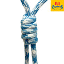 Doggo Twin Wrecking Ball Dog Toy Blue