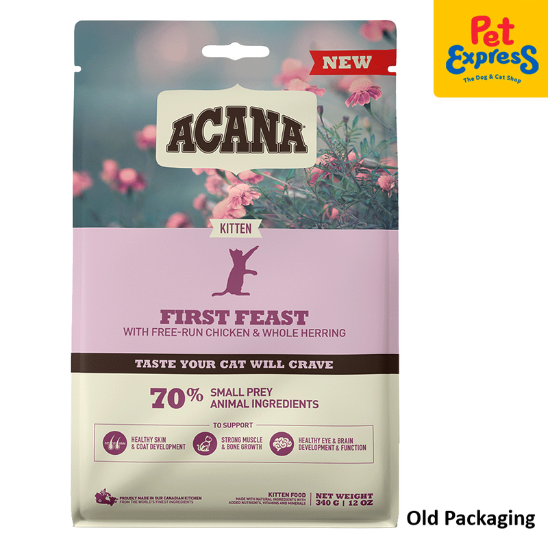 Acana Kitten First Feast Dry Cat Food 340g