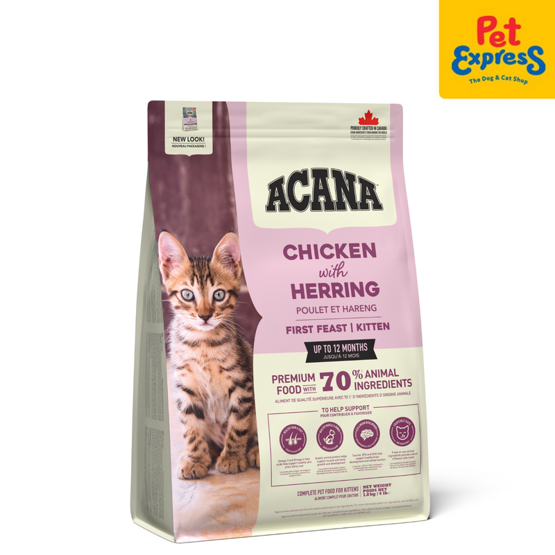 Acana Kitten First Feast Dry Cat Food 1.8kg