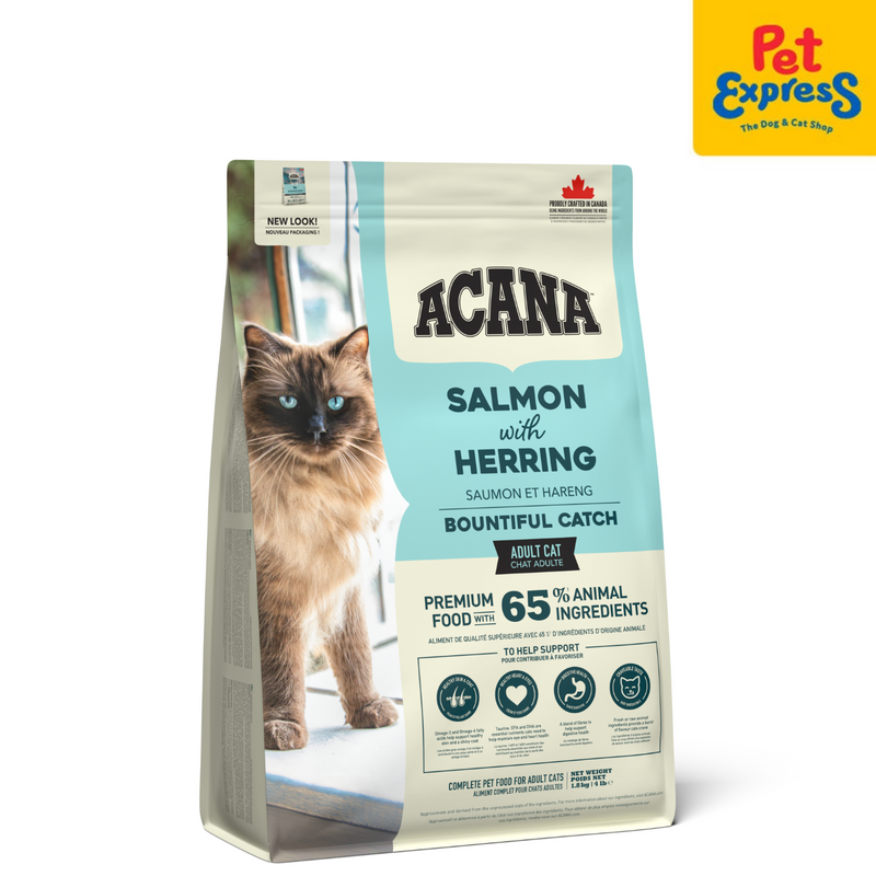 Acana Adult Bountiful Catch Dry Cat Food 1.8kg
