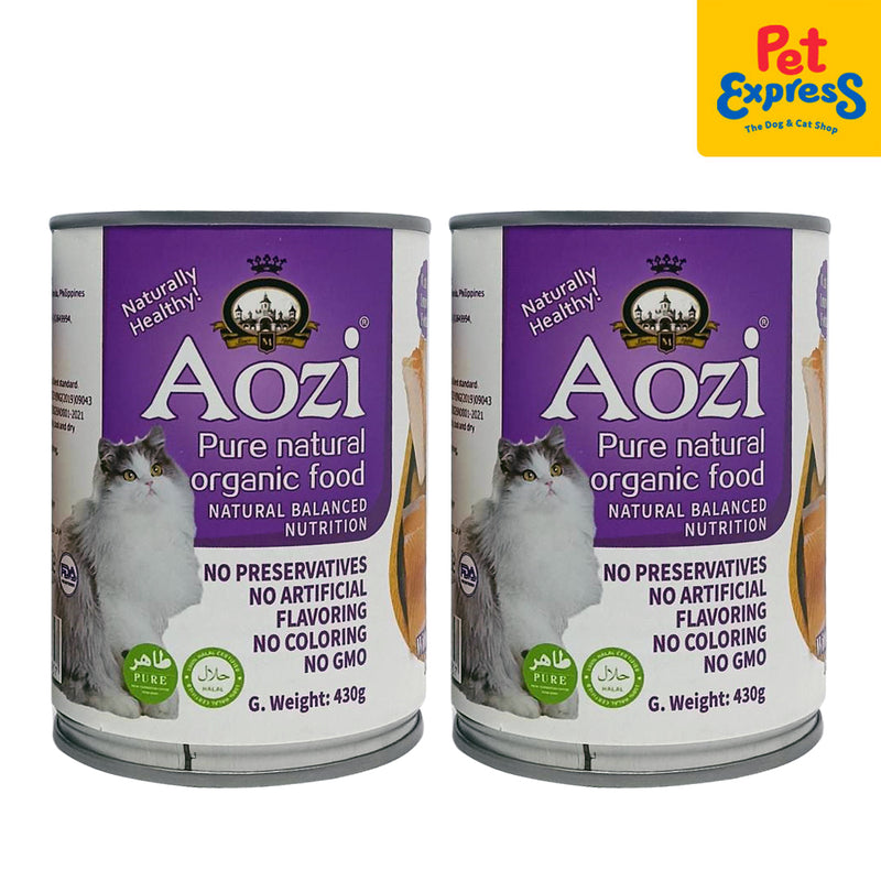 Aozi Salmon Wet Cat Food 430g (2 cans)