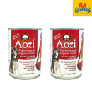 Aozi Beef and Liver Wet Dog Food 430g (2 cans)