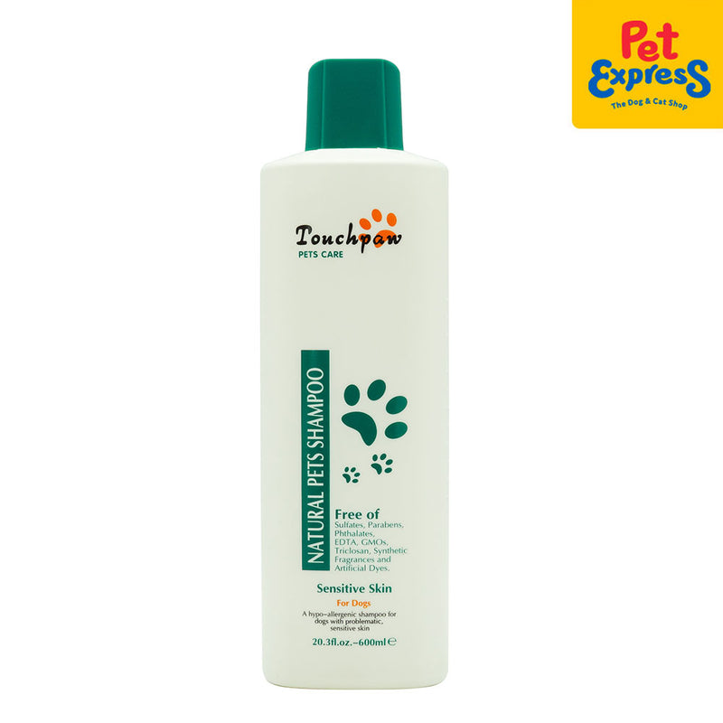 Touchpaw Natural Sensitive Skin Dog Shampoo 600ml