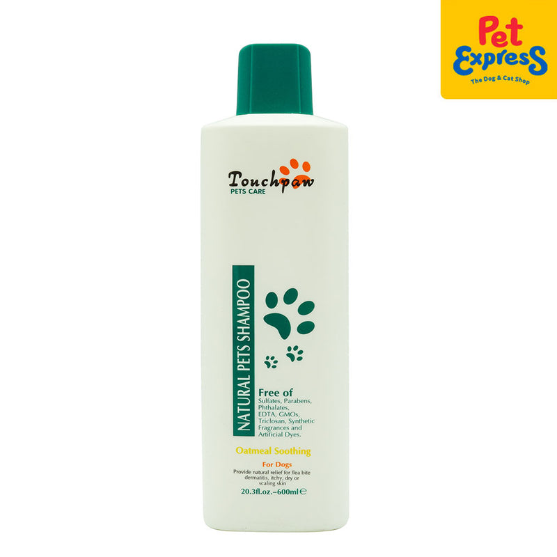 Touchpaw Natural Oatmeal Soothing Dog Shampoo 600ml