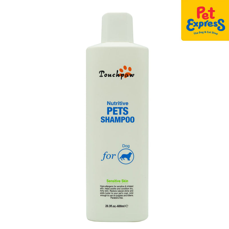 Touchpaw Nutritive Sensitive Skin Dog Shampoo 600ml