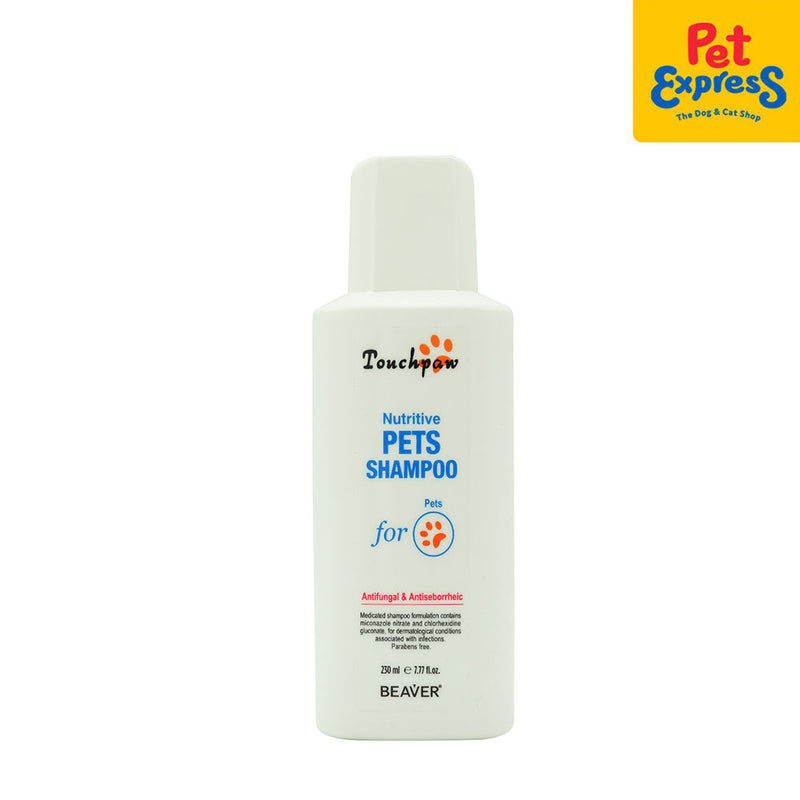 Touchpaw Nutritive Antifungal and Anti Seborrheic Dog Shampoo 230ml