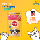 Pedigree Puppy Beef Egg Loaf with Vegetables Wet Dog Food 130g (12 pouches)