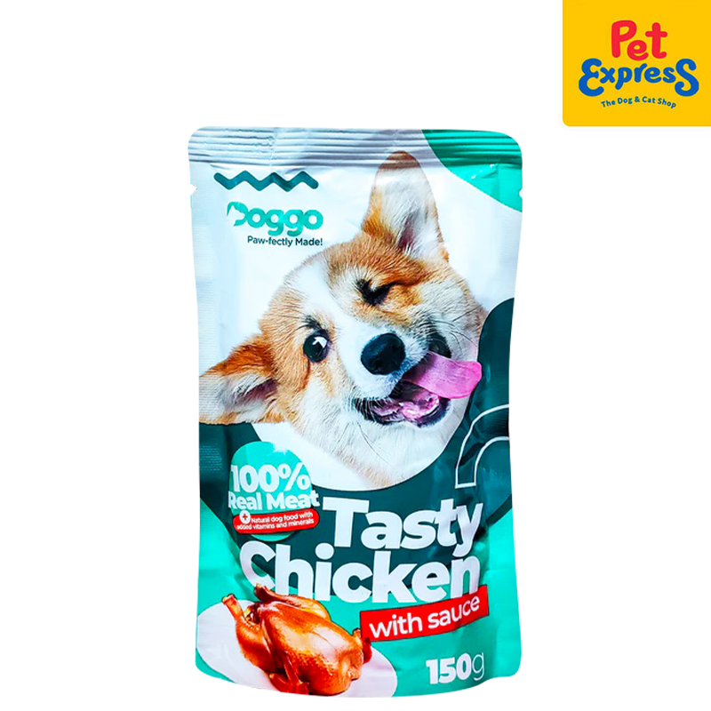 Doggo Tasty Chicken Wet Dog Food 150g (12 pouches)