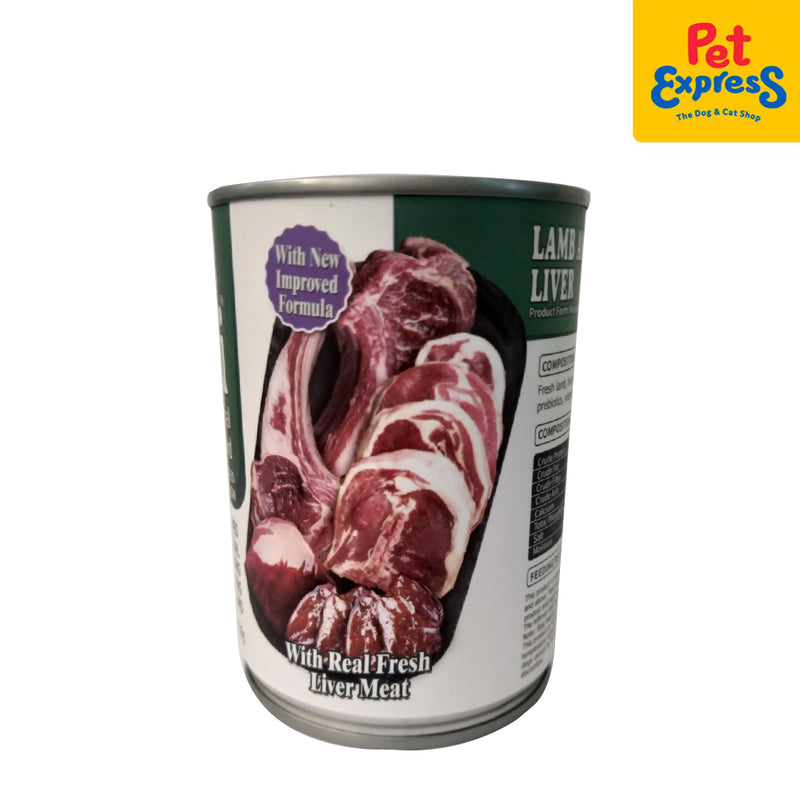 Aozi Lamb and Liver Wet Dog Food 430g (2 cans)
