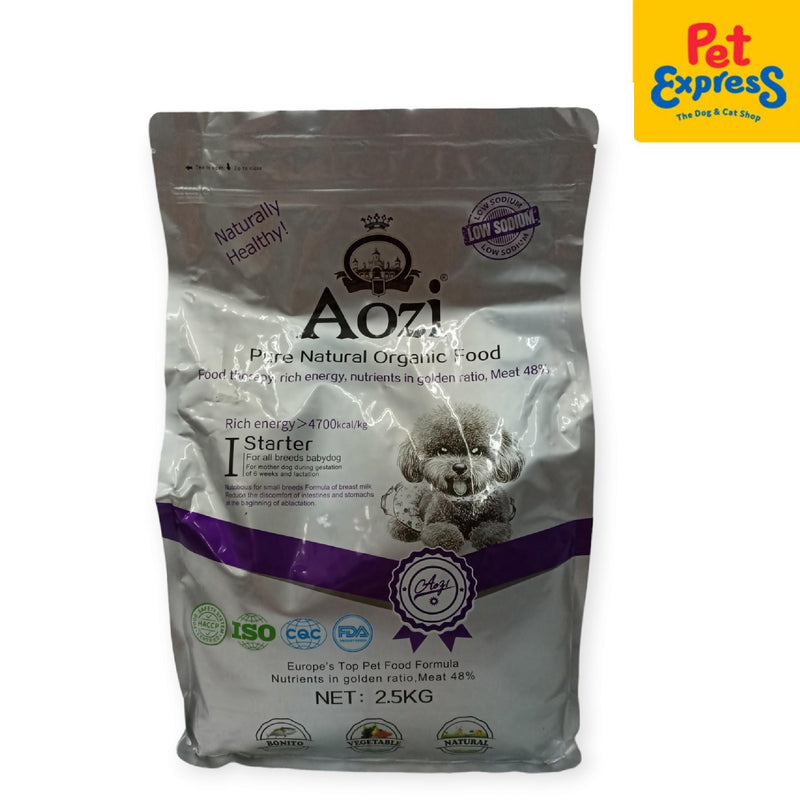 Aozi Puppy Starter Dry Dog Food 2.5kg