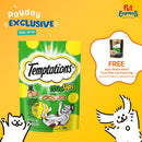Temptations Mix Ups Catnip, Chicken and Cheddar Cat Treats 75g