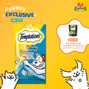 Temptations Creamy Puree Chicken and Tuna Cat Treats 48g