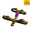 Zee.Dog Honey Leopard Dog H-Harness Small