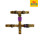 Zee.Dog Honey Leopard Dog H-Harness Large
