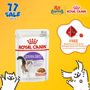 Royal Canin Feline Health Nutrition Adult Sterilized Wet Cat Food 85g (12 pouches)