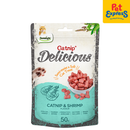 Dentalight Catnip+ Delicious Shrimp Cat Treats 50g