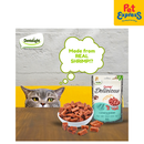 Dentalight Catnip+ Delicious Shrimp Cat Treats 50g