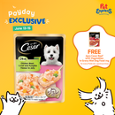 Cesar Chicken with Carrot and Pumpkin in Jelly Wet Dog Food 70g (16 pouches)