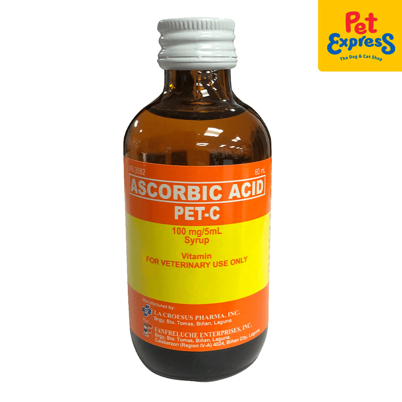 Pet-C Ascorbic Acid Pet Vitamin C 60ml