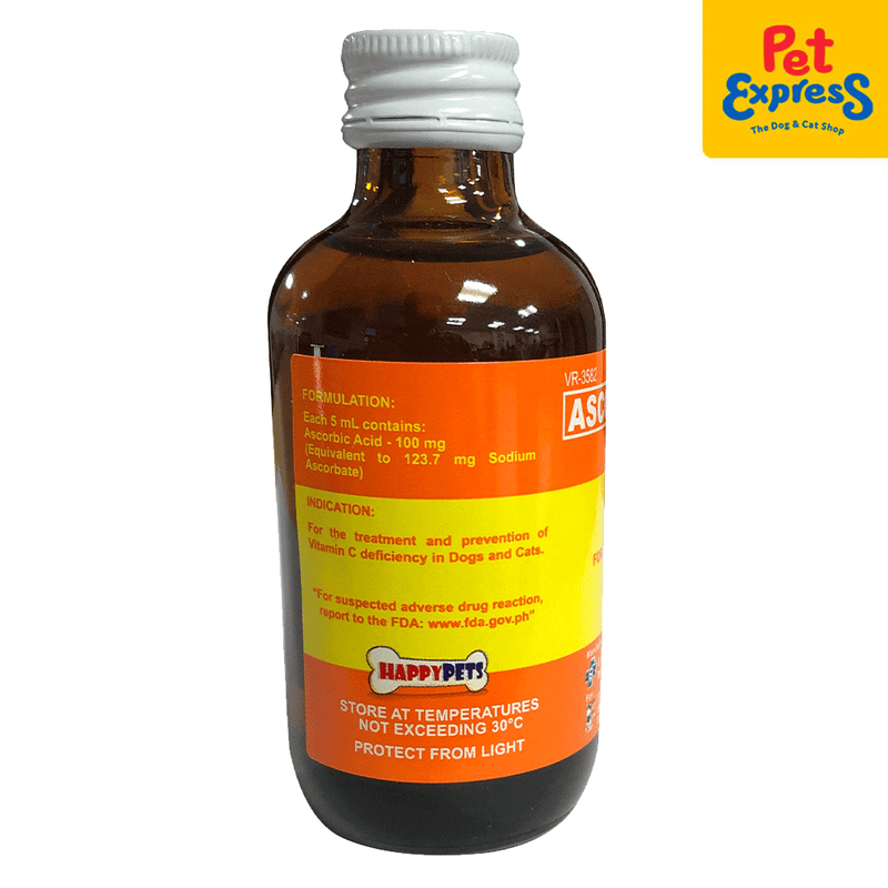 Pet-C Ascorbic Acid Pet Vitamin C 60ml