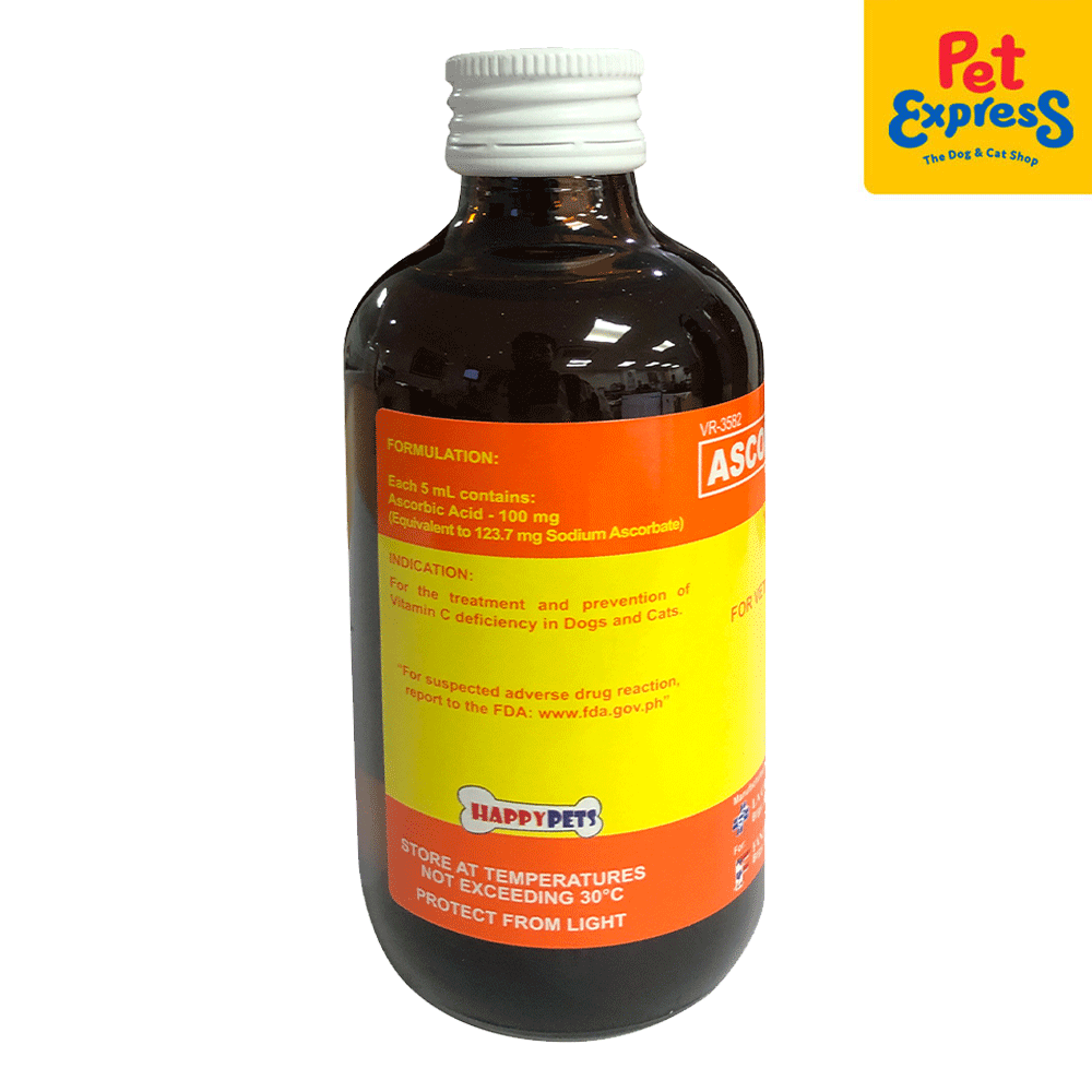 Pet-C Ascorbic Acid Pet Vitamin C 120ml – Pet Express