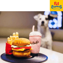 Pet Play American Classic French Fries Plush Dog Toy