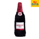 Zippy Paws Happy Hour Crusherz Wine Plush Dog Toy