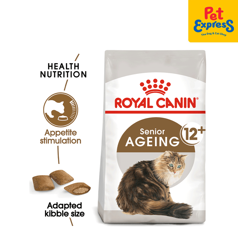 Royal Canin Feline Health Nutrition Senior Ageing 12+ Dry Cat Food 2kg