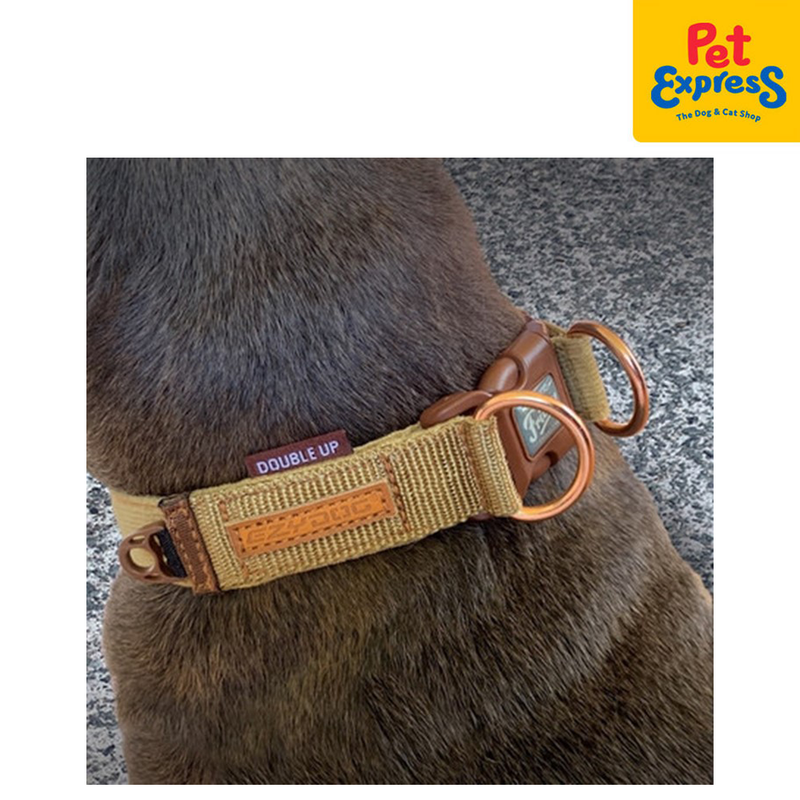 EzyDog Double Up Dog Collar Large Corduroy