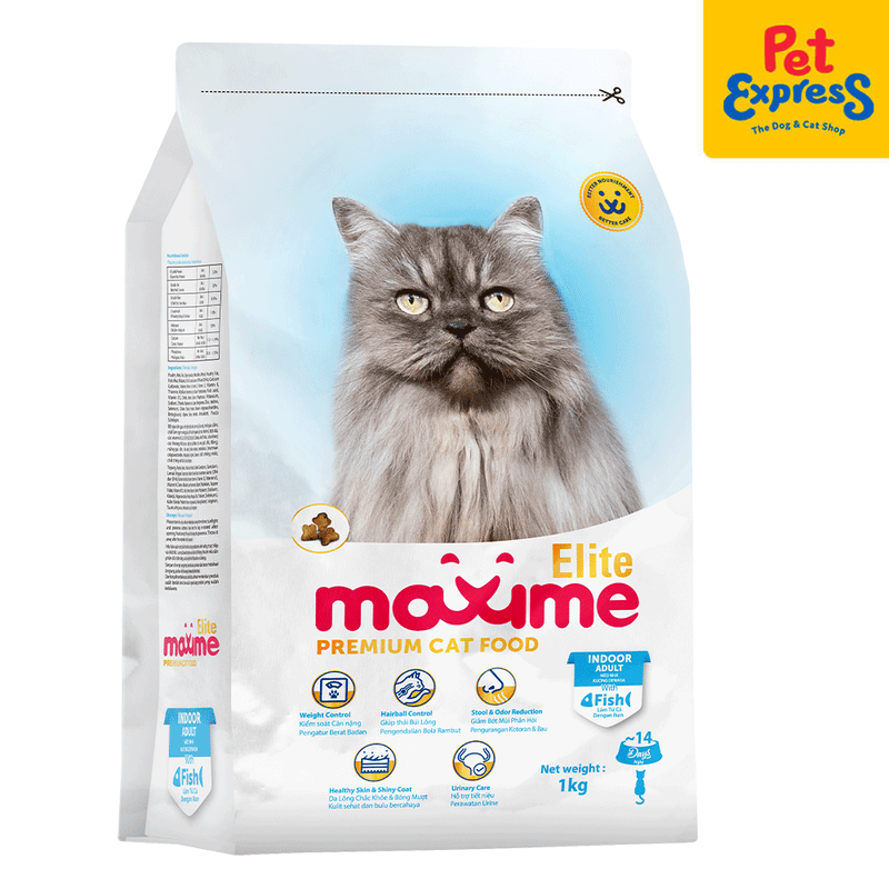 Maxime Elite Adult Indoor Dry Cat Food 1kg