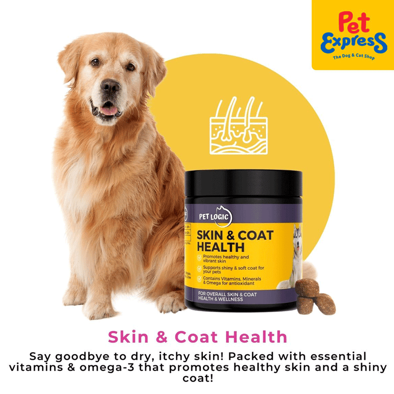 Pet Logic Skin and Coat Health Pet Supplement 240g