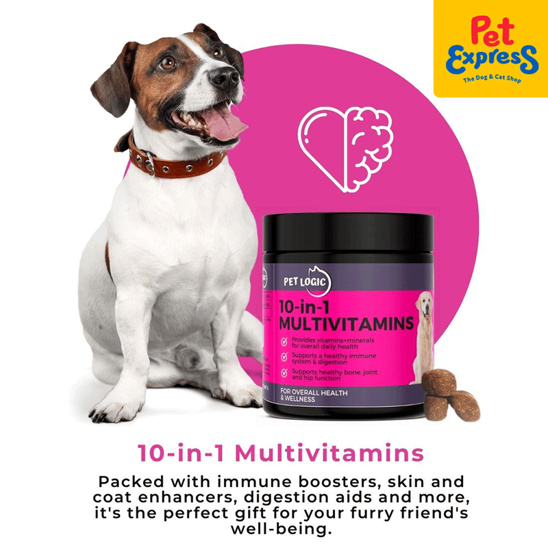 Pet Logic 10-in-1 Multivitamins Pet Supplement 240g