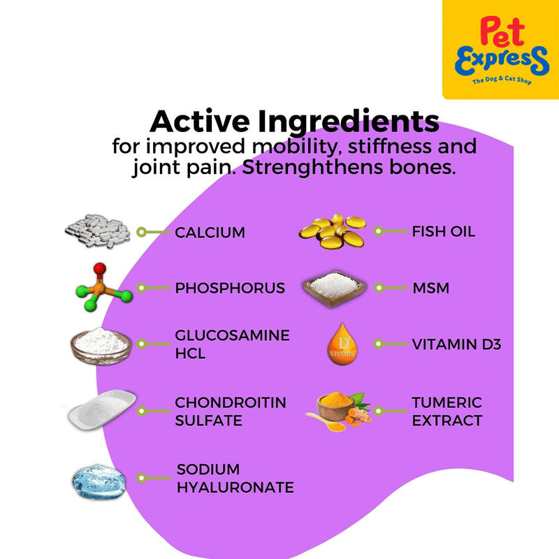 Pet Logic Strong Bones and Joints Pet Supplement 240g