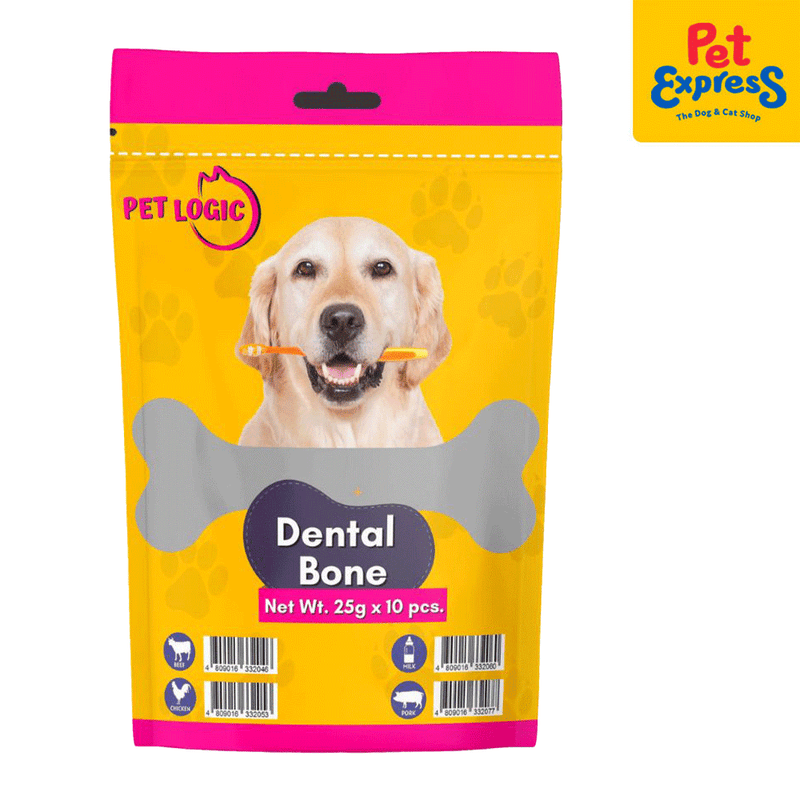 Pet Logic Dental Bone Chicken Dog Treats 25g