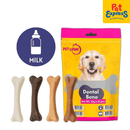 Pet Logic Dental Bone Milk Dog Treats 25g