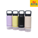 Porta Water Bottle with Detachable Pet Bowl Pet Feeder Sand 16oz