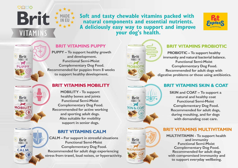 Brit Vitamins Mobility Dog Supplement 150g