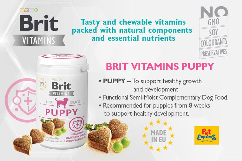 Brit Vitamins Puppy Dog Supplement 150g